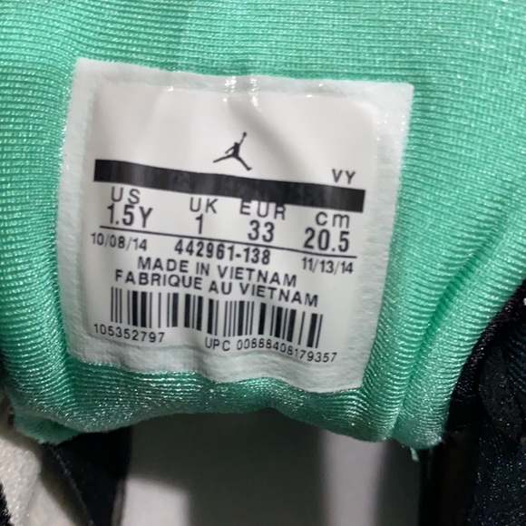 Air Jordan Retro 7 GP Size 1.5 Y - Picture 13 of 13